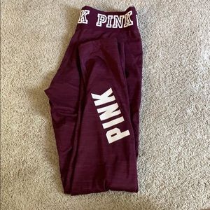 VS PINK ultimate cozy fleece lined leggings